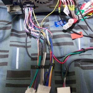 Head unit wire harness