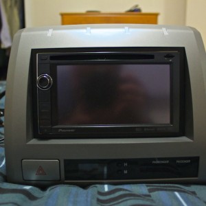 Head unit front view