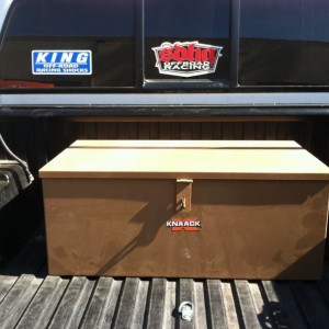 Got a Knaack box to keep all my gear in!