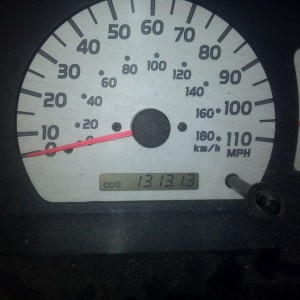 Turned it on to this :eek: