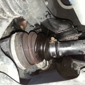 Clamp cut my boot