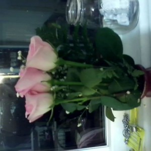 Yeah I bought her flowers...