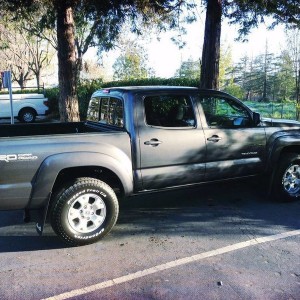 New 2013 Tacoma double cab - magnetic gray metallic