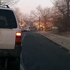 Nice to not need to travel by highway to work......unless freight train. Ha