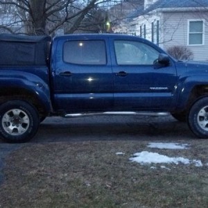 800 lbs in the back and no sag!