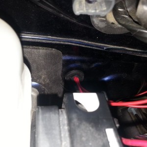 Running power through the fire wall