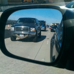 Gold Chain necklace for your truck?