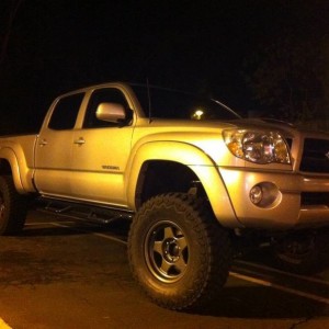 Tacoma with new wheels