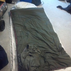 My bed for the night