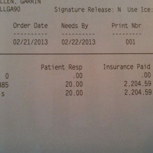 This is why you get good health insurance. I get this medicine monthly, but