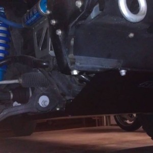Allpro IFS Skid plate Installed