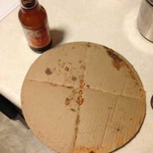 I'd raise y'all a pizza but I just finished it.