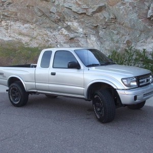 painted bumpers, grille, and fender flares
