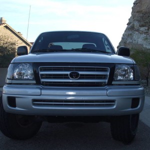painted bumpers, grille, and fender flares