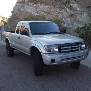 painted bumpers, grille, and fender flares