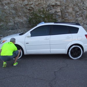 painted bumpers, grille, and fender flares