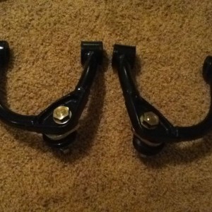 Light racing upper control arms
