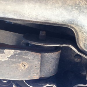 Cool no bolt on this spring mount
