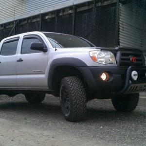 Blstn 5100 @ 0 with OME 885x springs, toytec top plate, LR UCA's 285/7
