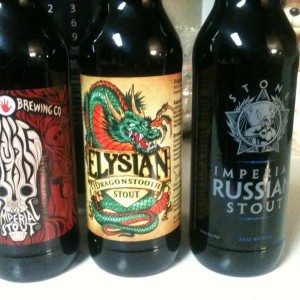 The Russian imperial stout is 10.5%.... :cool: