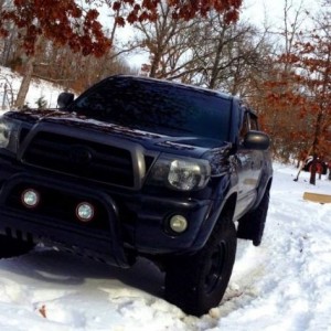 06 Tacoma in the Snow