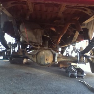 New rear had to cut the tip off though
