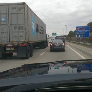 5 lane parking...