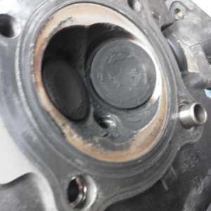 Bent valve on warrior