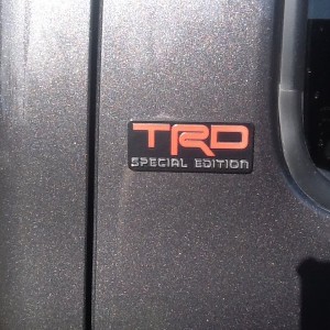 TRD Special Edition Badge