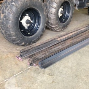 Time to start cutting and welding.