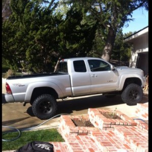 my 2005 toyota tacoma with the 4 inch RCD lift