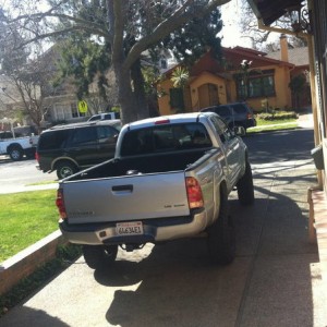 my 2005 toyota tacoma with the 4 inch RCD lift