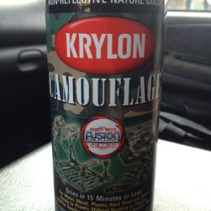 Gonna try this krylon camouflage ultra black for the lip on my Satoshi