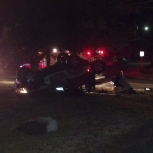 Was a quiet night.. this jeep rolled into my front yard around 3am, girl cl