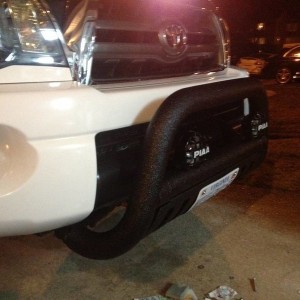 Front Lower intake area painted