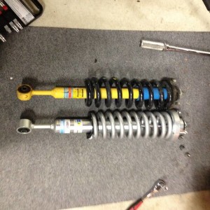 coilover install