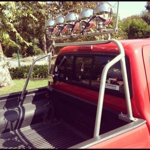 Custom Five Light Roof Bar