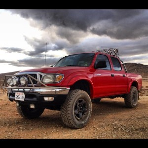 My Baby 2001 Tacoma Prerunner in Her Element