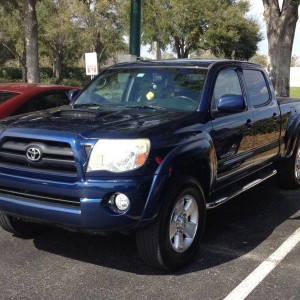 Blue Tacoma
