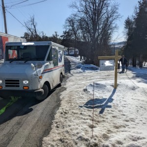 FedEx was making fun of my carrier for going down the driveway lol