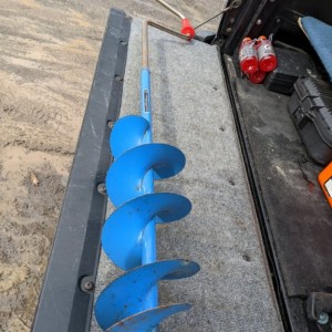 Other auger is trash. This is plan B
