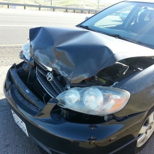 Got rear ended by this car Sent via the Samsung Galaxy S?III