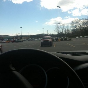 Hmm. To move and park next to it or not..