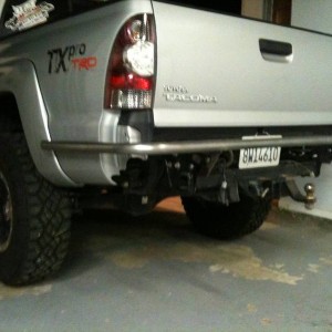 rear bumper build