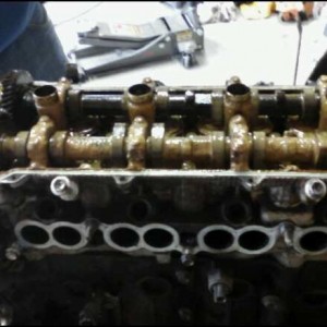 Crap oil all over