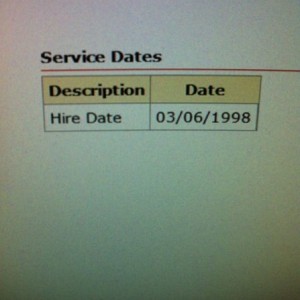 Holy crap I have worked here over 15 years now... I wonder how much time I 
