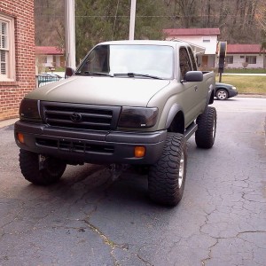 Olive Drab Green Toyota Tacoma