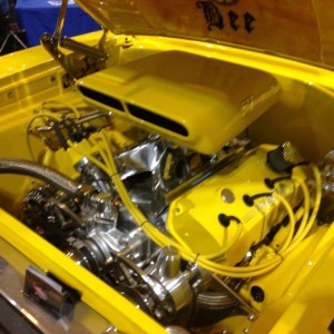 572 cubic inches of raw power!