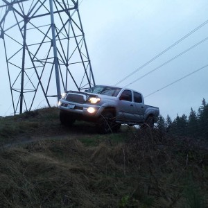silver streak toyota tacoma four door off road trd moto meatal wheelstrd ak