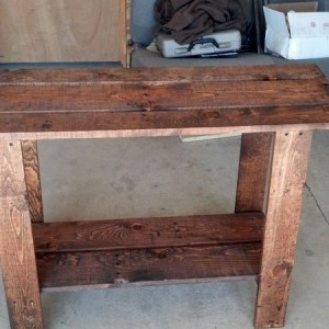 My crappy carpentry skills at work.